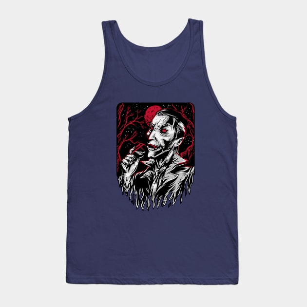 It's The Blood Moon Holiday Tank Top by Red Rov